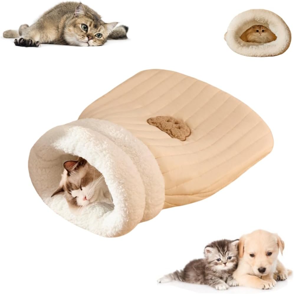Cozy Cat Cave Sleeping Bag