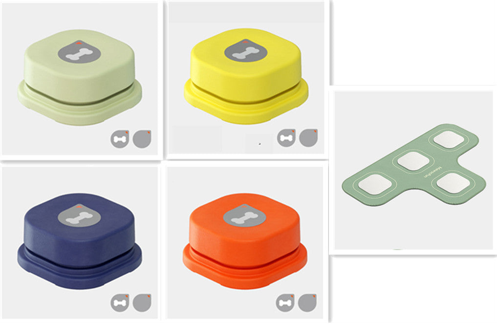 4 Colors Pet Communication Button One-click Prevent Physical Inactivity Recordable Dog Talking Button Toy Cat Toy Pet Products - photo 22