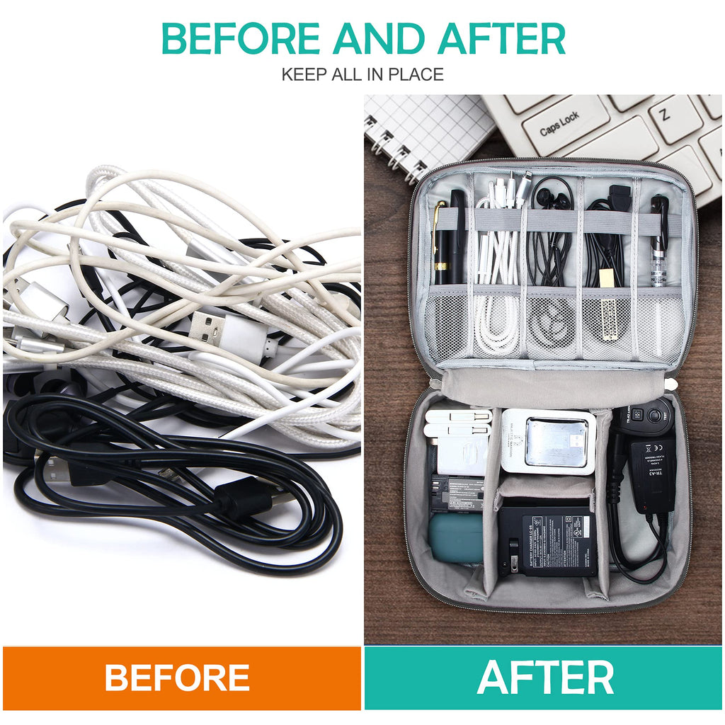 Waterproof Travel Cable Organizer Bag - photo 10