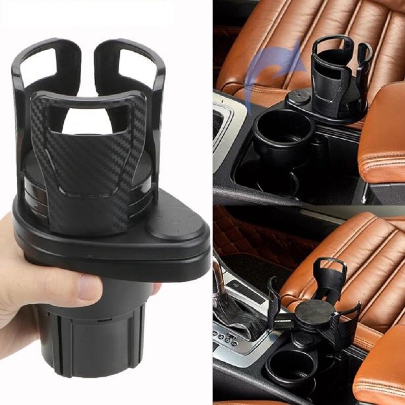 Foldable Car Cup Holder Drinking Bottle Holder Cup Stand Bracket Sunglasses Phone Organizer Stowing Tidying Car Styling - photo 2