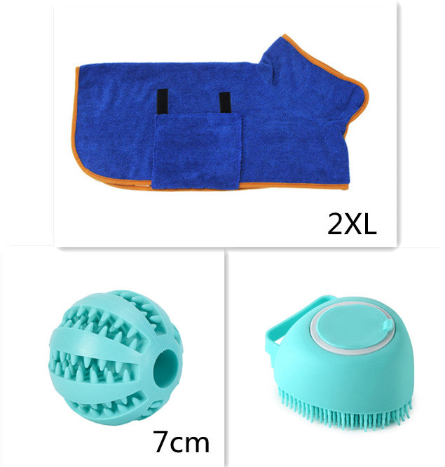 Silicone Bath Massage Gloves for Pets - photo 15