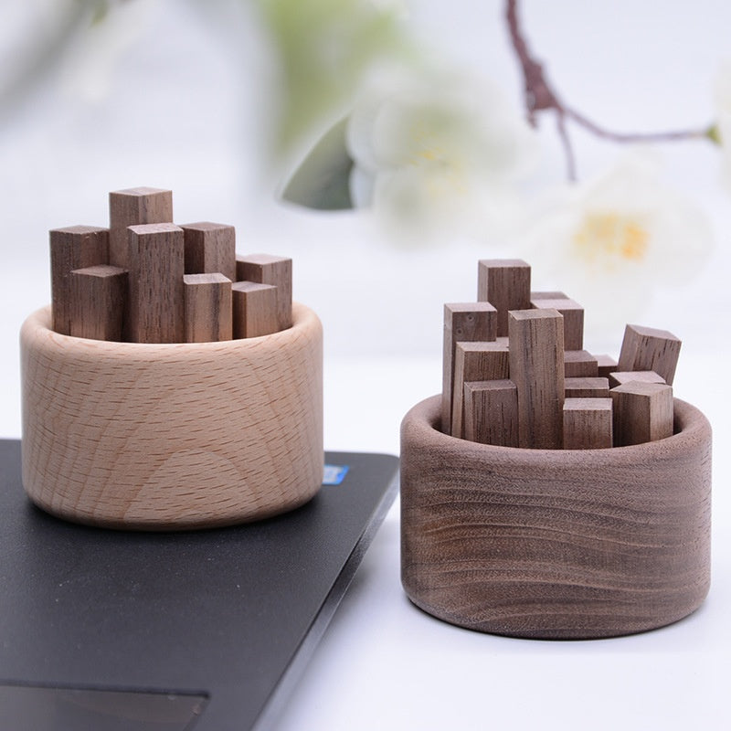 Small Firewood Pile Essential Oil Wood Aromatherapy Aroma Diffuser Black Walnut Beech Wood Car Decorations - photo 17