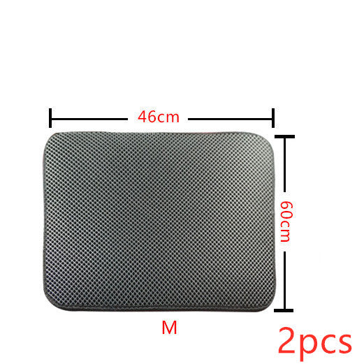 Double-Layer Cat Litter Trapping Mat - photo 13