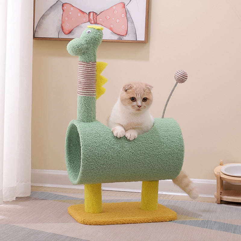 Cat Climbing Frame Sisal Scratching Post Wear-resistant Cat Jumping Platform - photo 3
