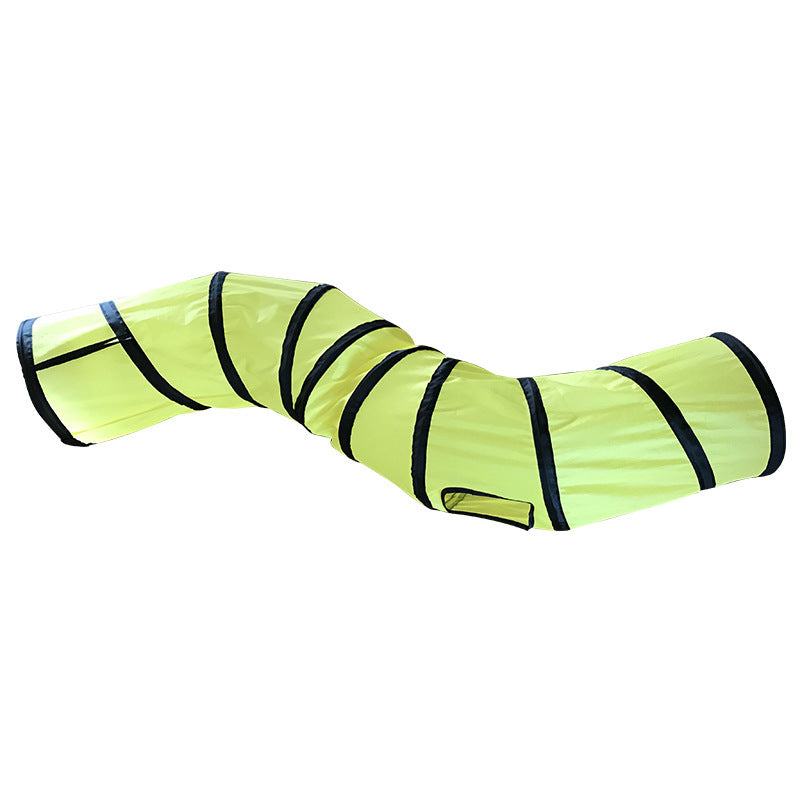 Cat toy S-shaped cat tunnel foldable cat tunnel - photo 2