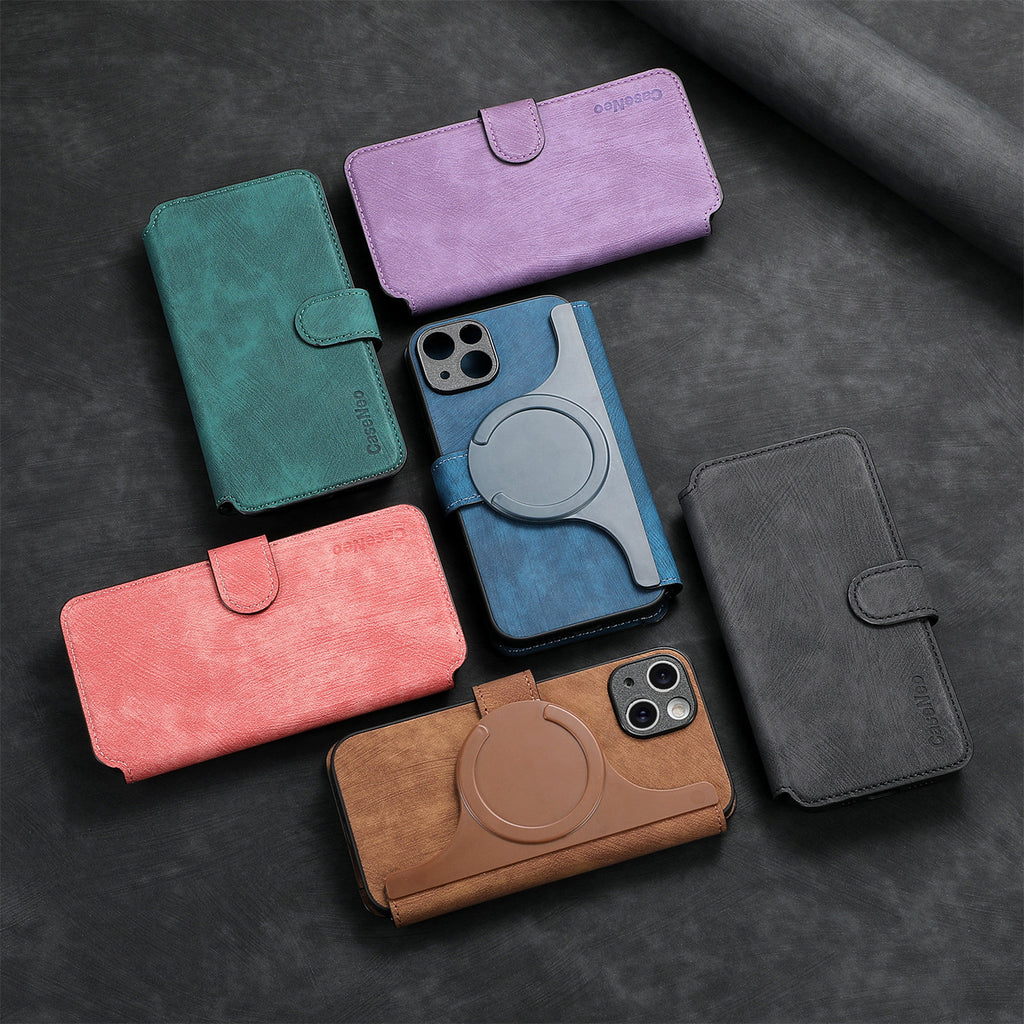 MagSafe Magnetic Flip Leather Case - photo 6