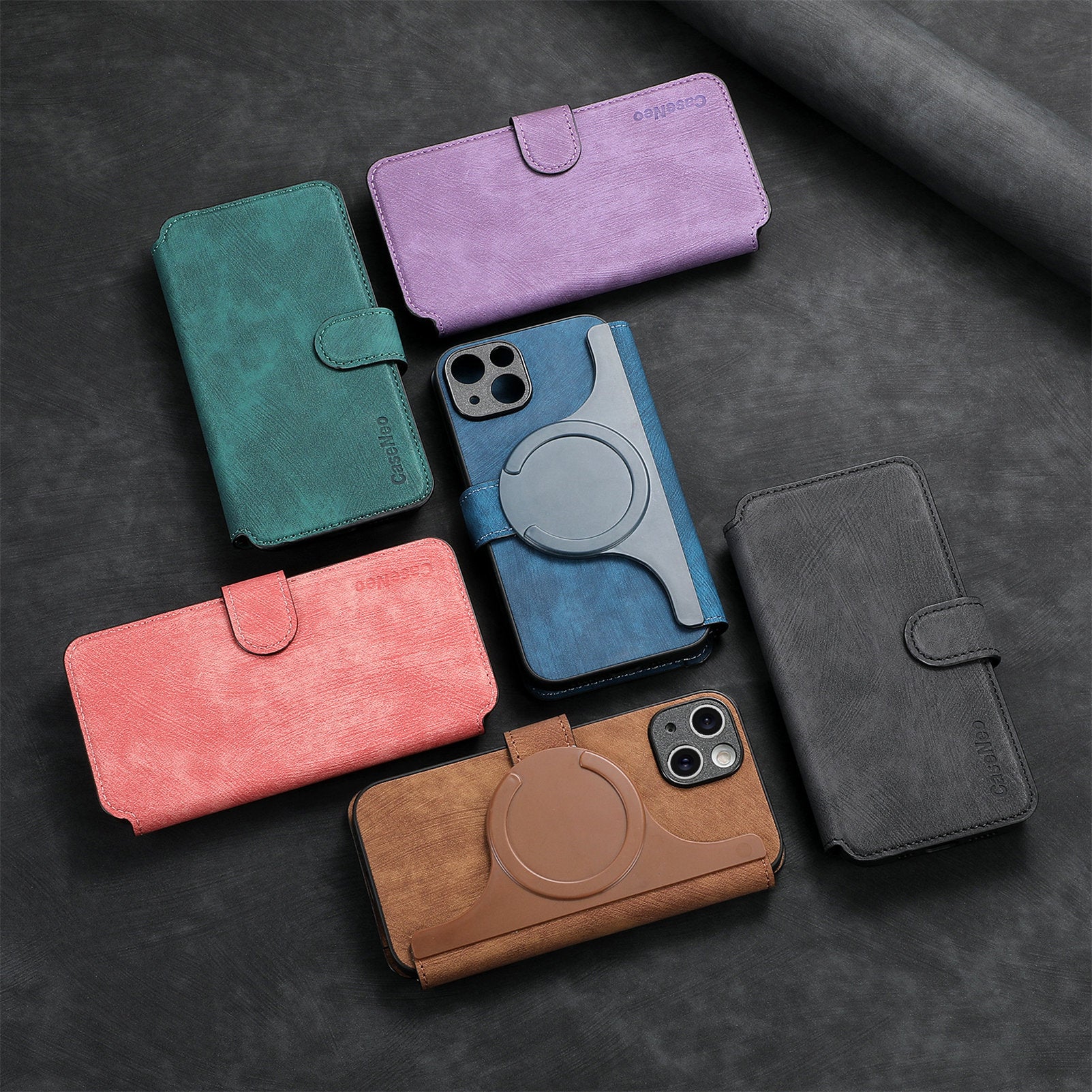 MagSafe Magnetic Flip Leather Case - photo 6