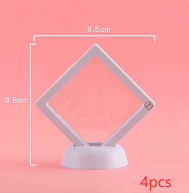 3D Jewelry Coin Display Stand Case Rack Collections Storage Box For Earring Gems Ring Doll Coin Badge Medal Holder - photo 30