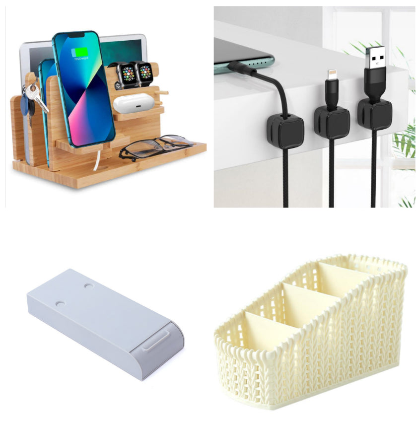 Magnetic Cable Clip Under Desk Cable Management Adjustable Cord Holder Wire Organizer And Cable Management Wire Keeper - photo 22