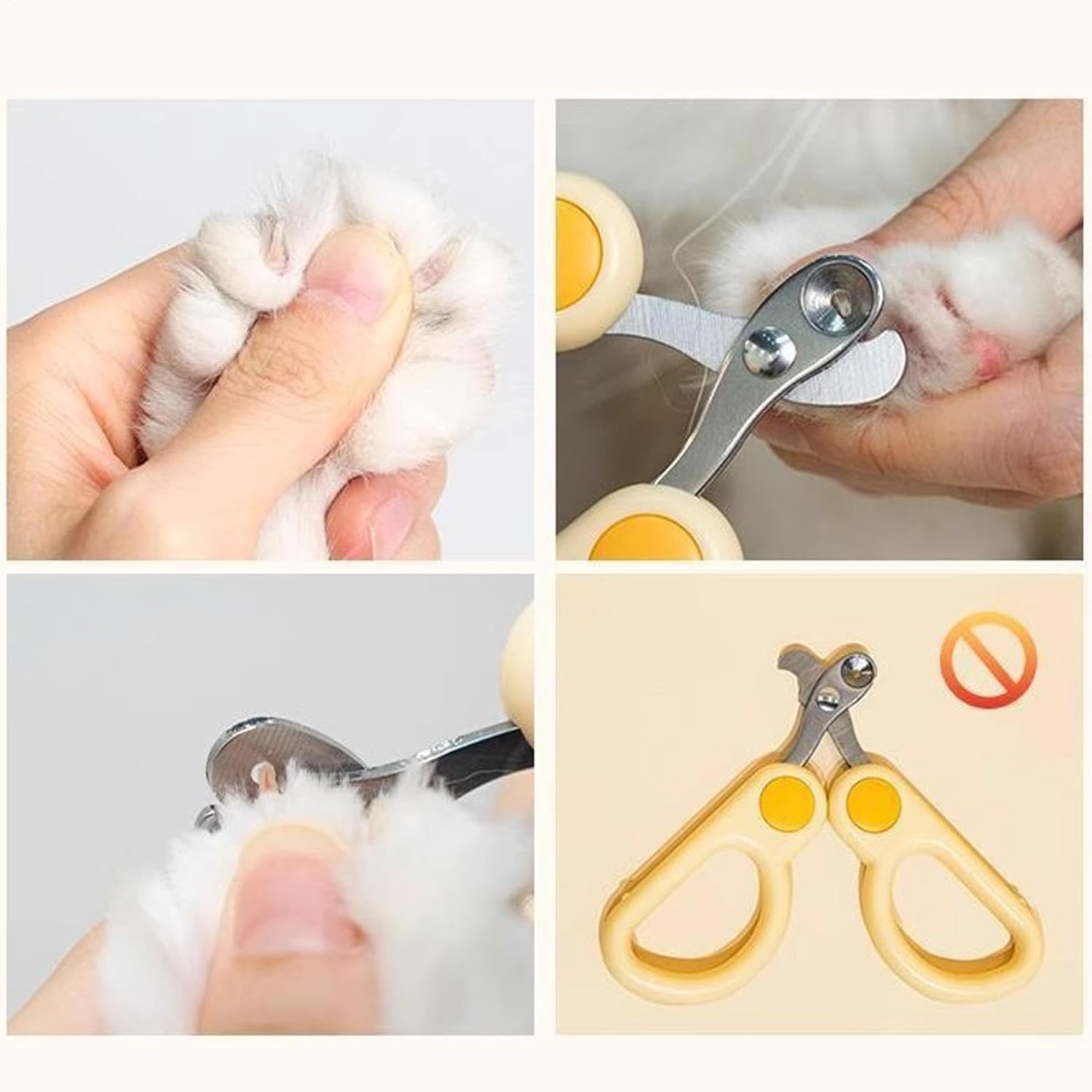 Pet Nail Clippers, Best Cat Nail Clippers And Claw Trimmer, Portable Cat Clippers Paw Trimmer, Special Grooming Tool, Professional Pet Nail Clippers Best For A Cat, Puppy, Kitten & Small Dog - photo 8