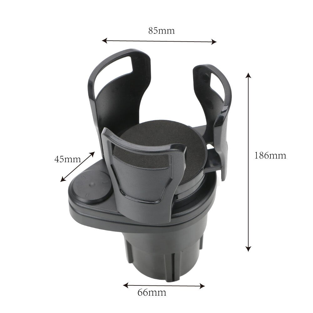 Foldable Car Cup Holder Drinking Bottle Holder Cup Stand Bracket Sunglasses Phone Organizer Stowing Tidying Car Styling - photo 4