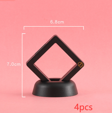 3D Jewelry Coin Display Stand Case Rack Collections Storage Box For Earring Gems Ring Doll Coin Badge Medal Holder - photo 22