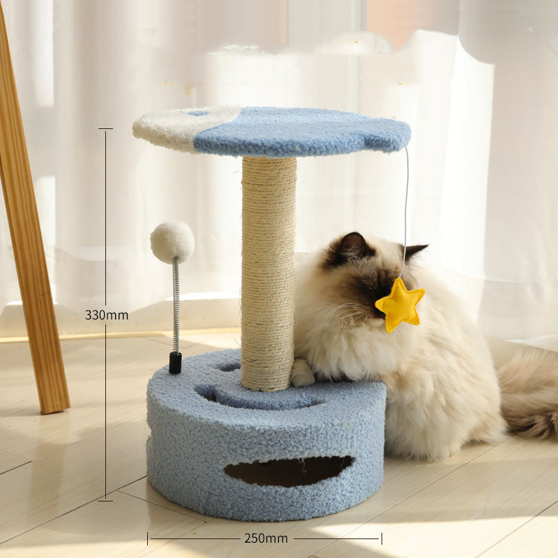 Kitten Cat Climbing Frame Small Cat Scratching Post Sisal Scratching Board - photo 8