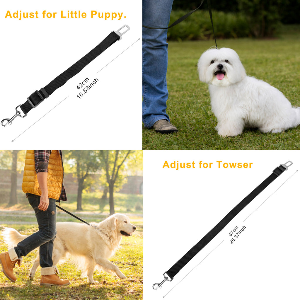 Dog Car Seat Belt, 2-Pack - photo 8