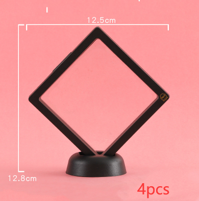 3D Jewelry Coin Display Stand Case Rack Collections Storage Box For Earring Gems Ring Doll Coin Badge Medal Holder - photo 33