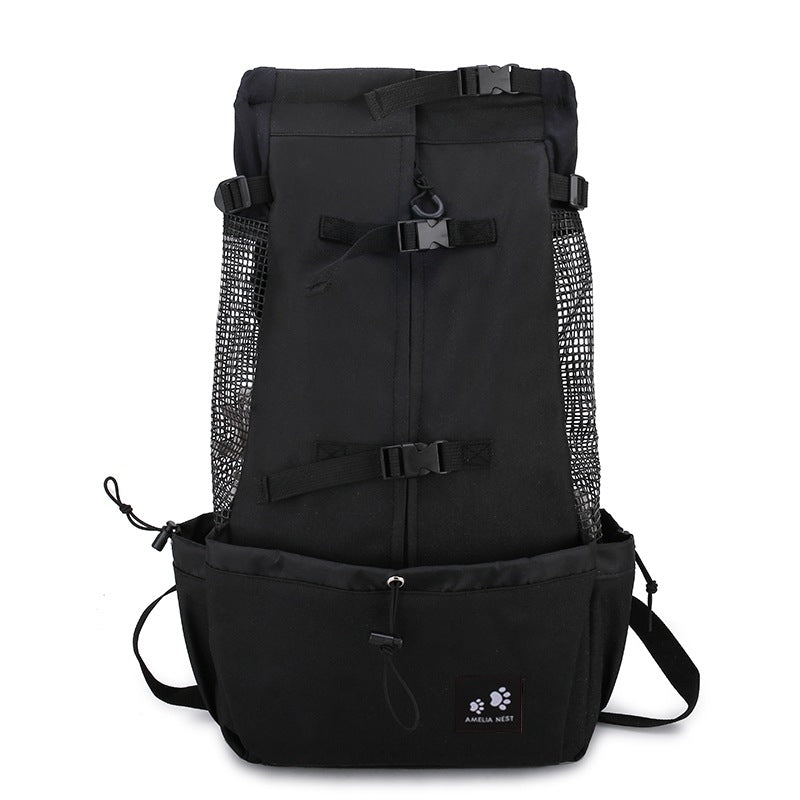 Pet Dog Carrier Bag Carrier For Dogs Backpack Out Double Shoulder Portable Travel Backpack Outdoor Dog Carrier Bag Travel - photo 12