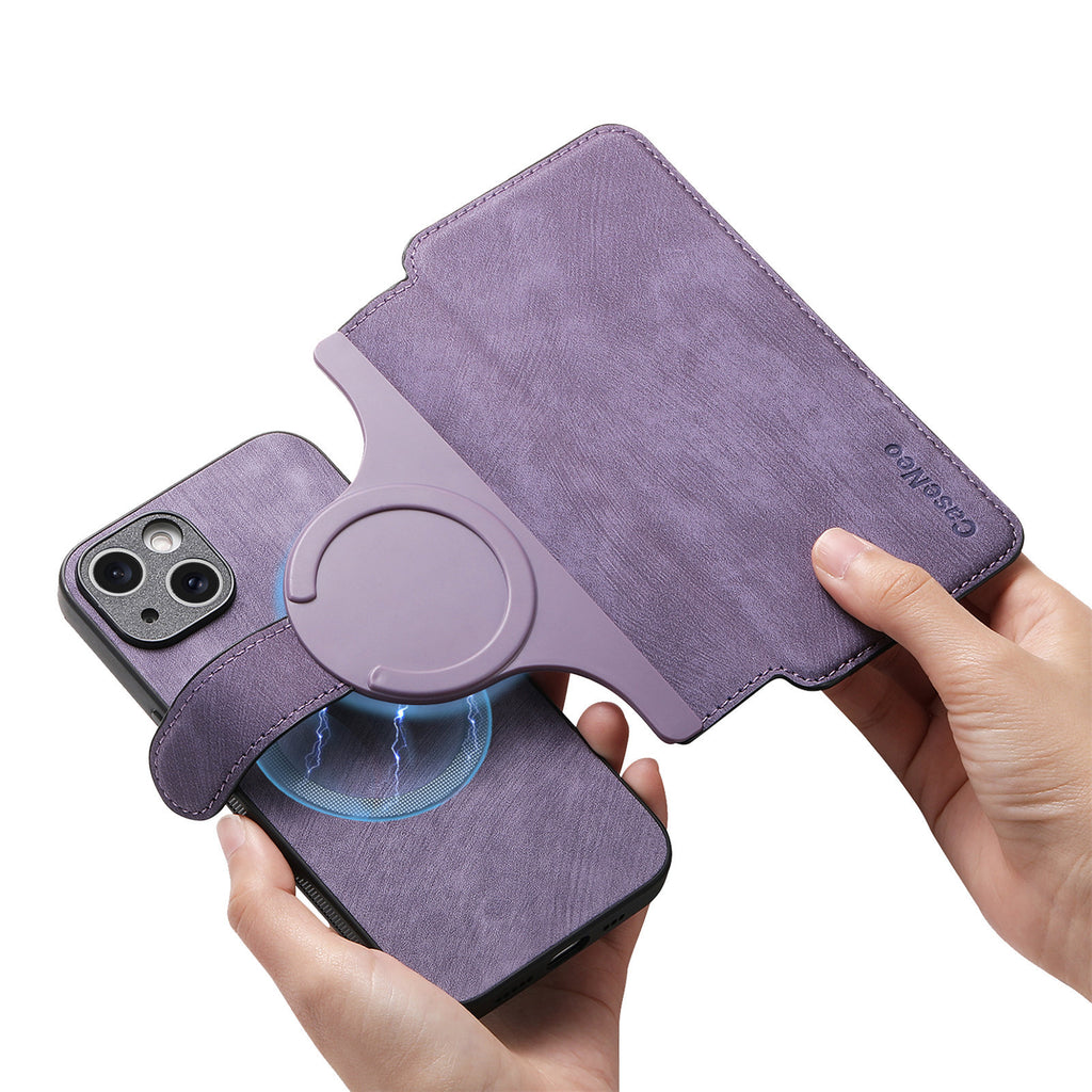 MagSafe Magnetic Flip Leather Case - photo 5