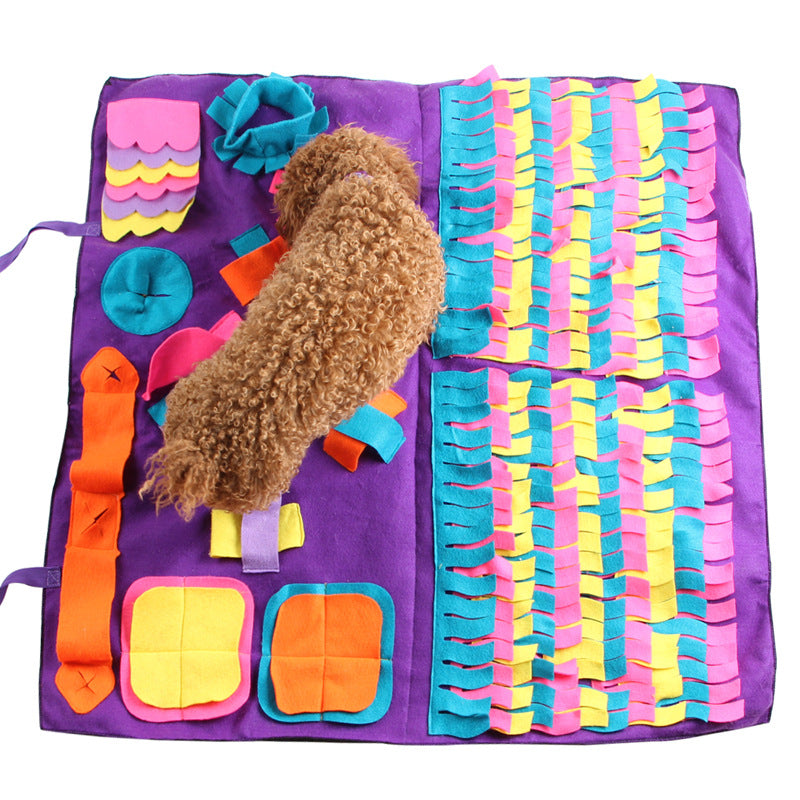 Pet Training Blanket Detachable Stitching Dog Sniffing Pad - photo 4