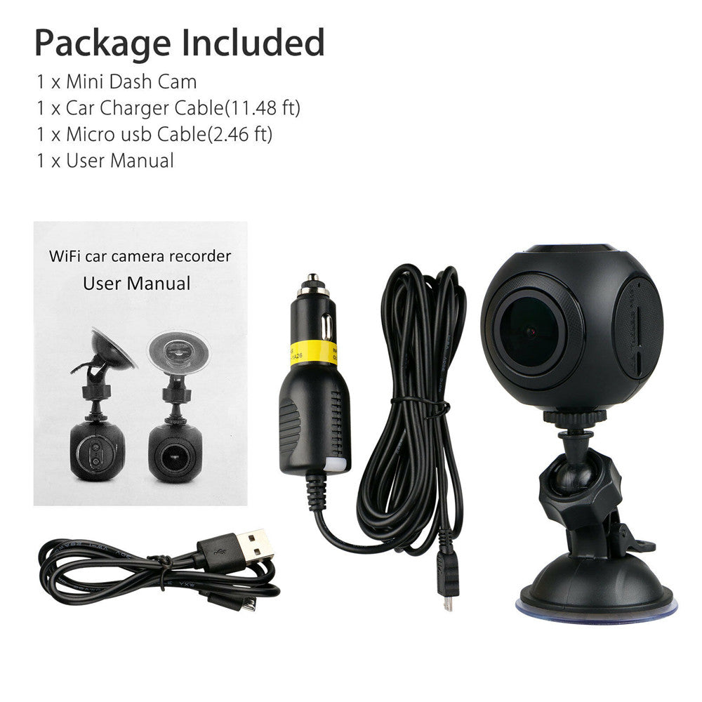 Mini WiFi Dash Cam 1080P with GPS - photo 3