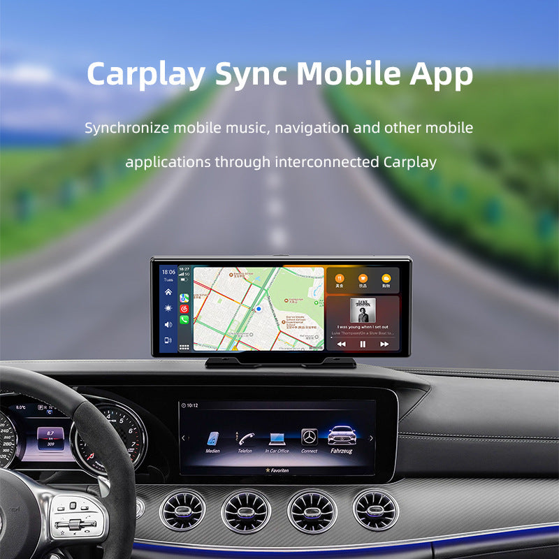 10.26" Wireless CarPlay Screen with Dash Cam - photo 12