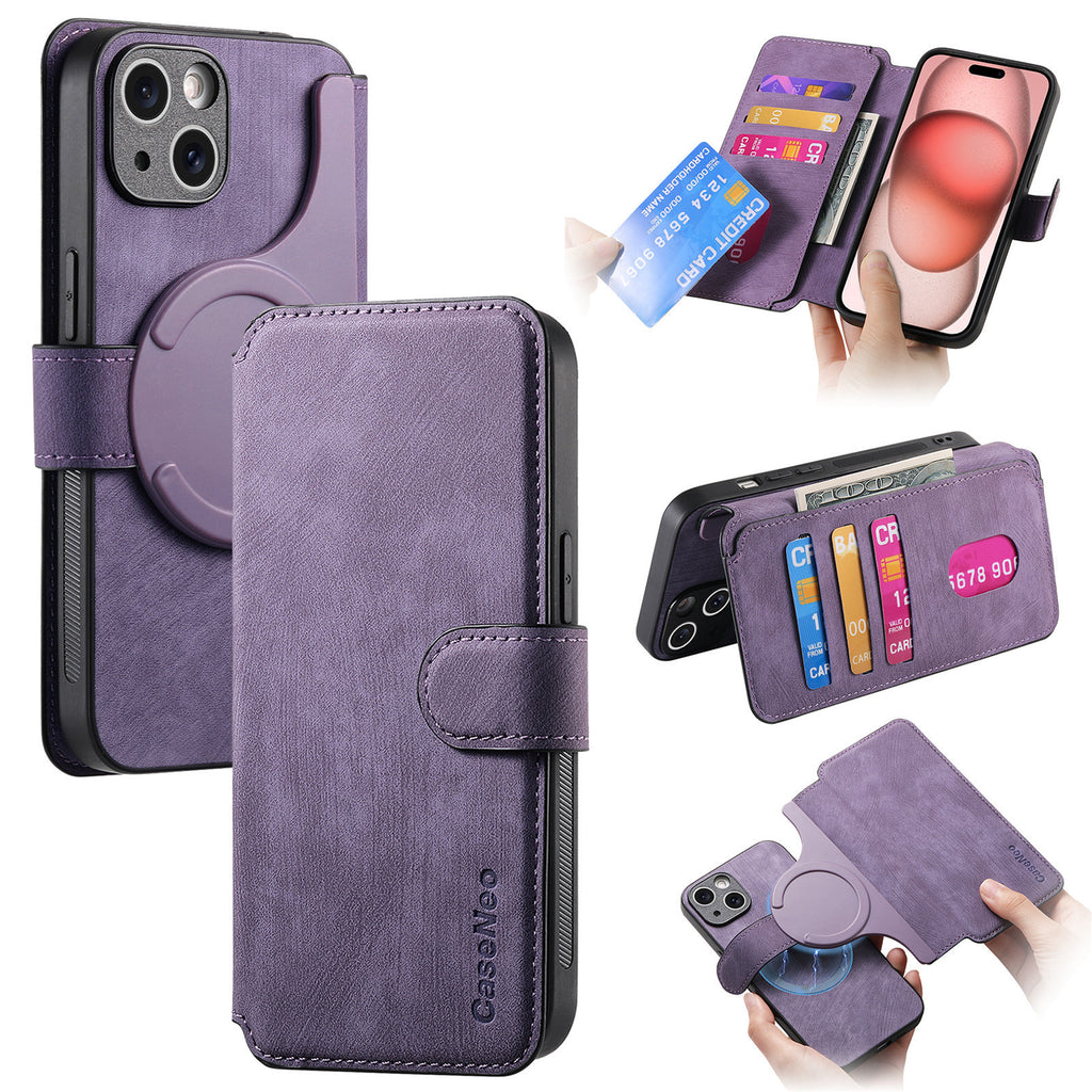 MagSafe Magnetic Flip Leather Case - photo 8