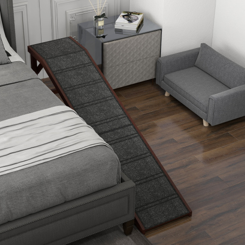 PawHut Dog Bed Ramp with Non-Slip Carpet - photo 7