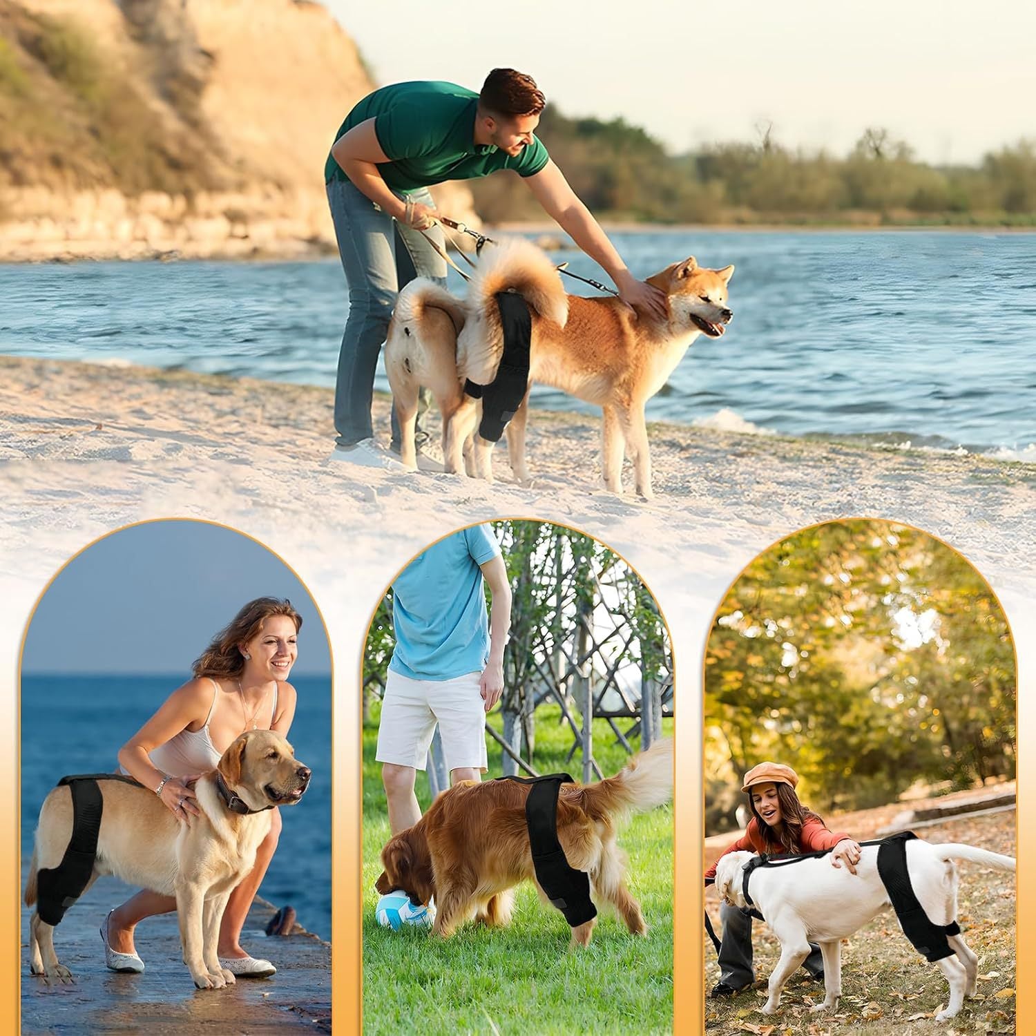 Dog Leg & Knee Support Brace - photo 8