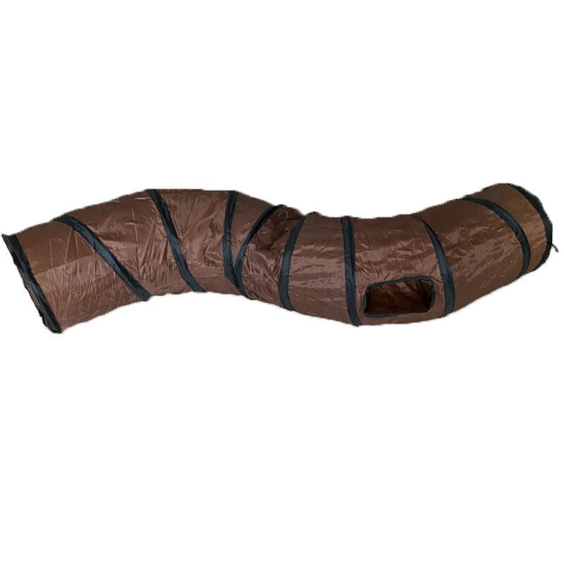 Cat toy S-shaped cat tunnel foldable cat tunnel - photo 4