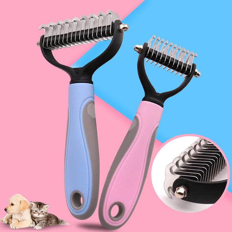 Stainless Double-Sided Dematting Comb - photo 2