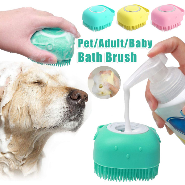 Silicone Bath Massage Gloves for Pets - photo 37