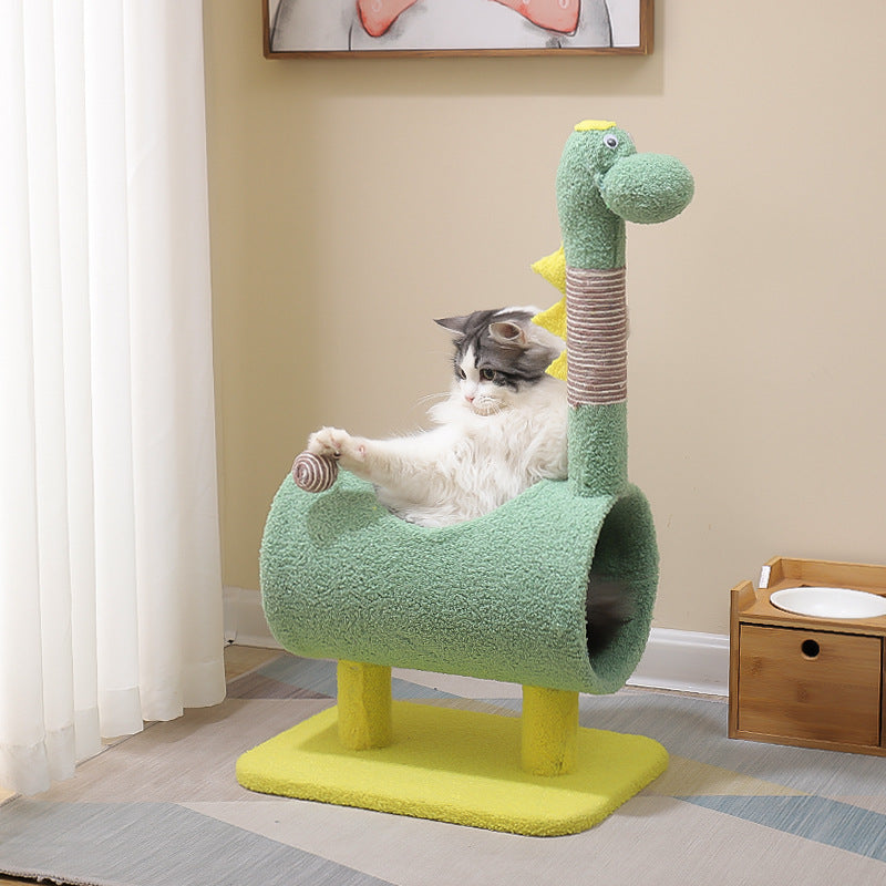 Cat Climbing Frame Sisal Scratching Post Wear-resistant Cat Jumping Platform - photo 5
