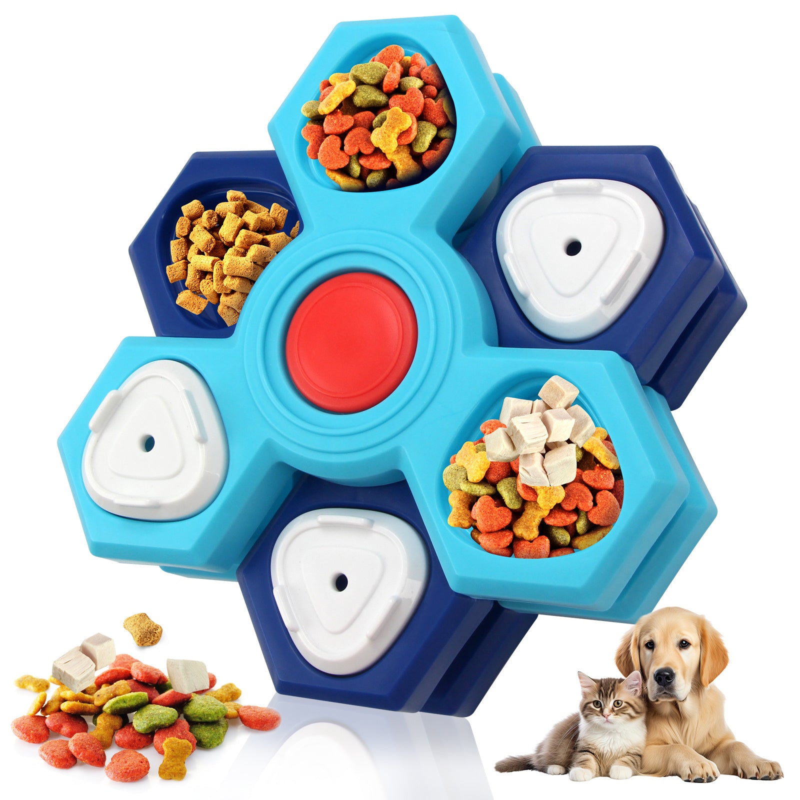 4-Layer Slow Feeder Puzzle Bowl - photo 3