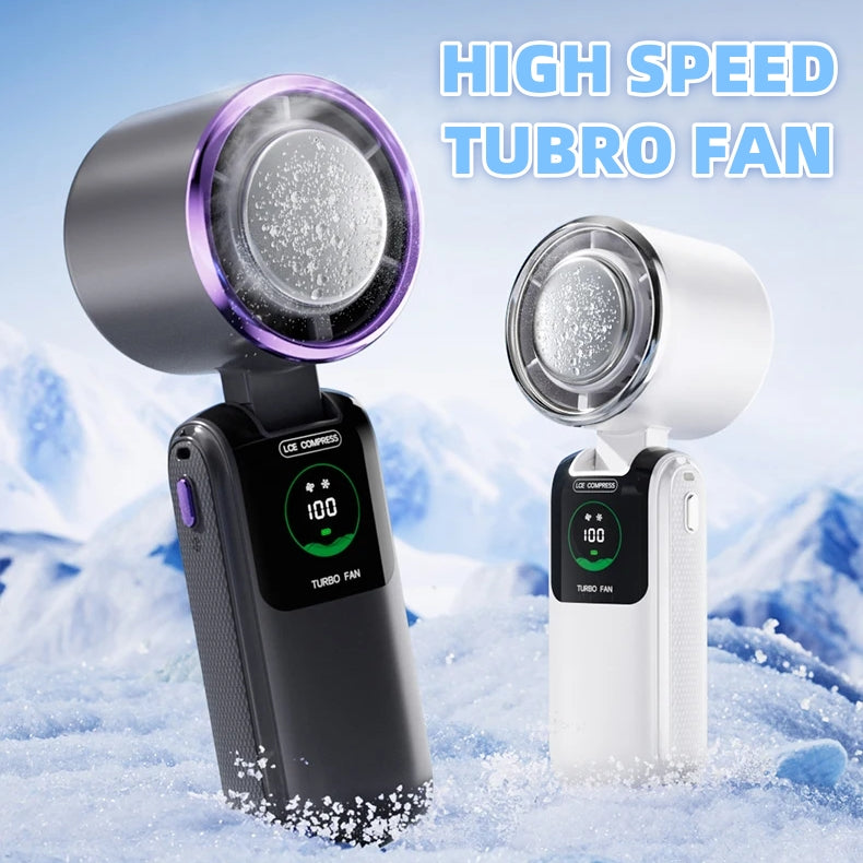 Handheld Turbo Fan with Ice Pack - photo 6