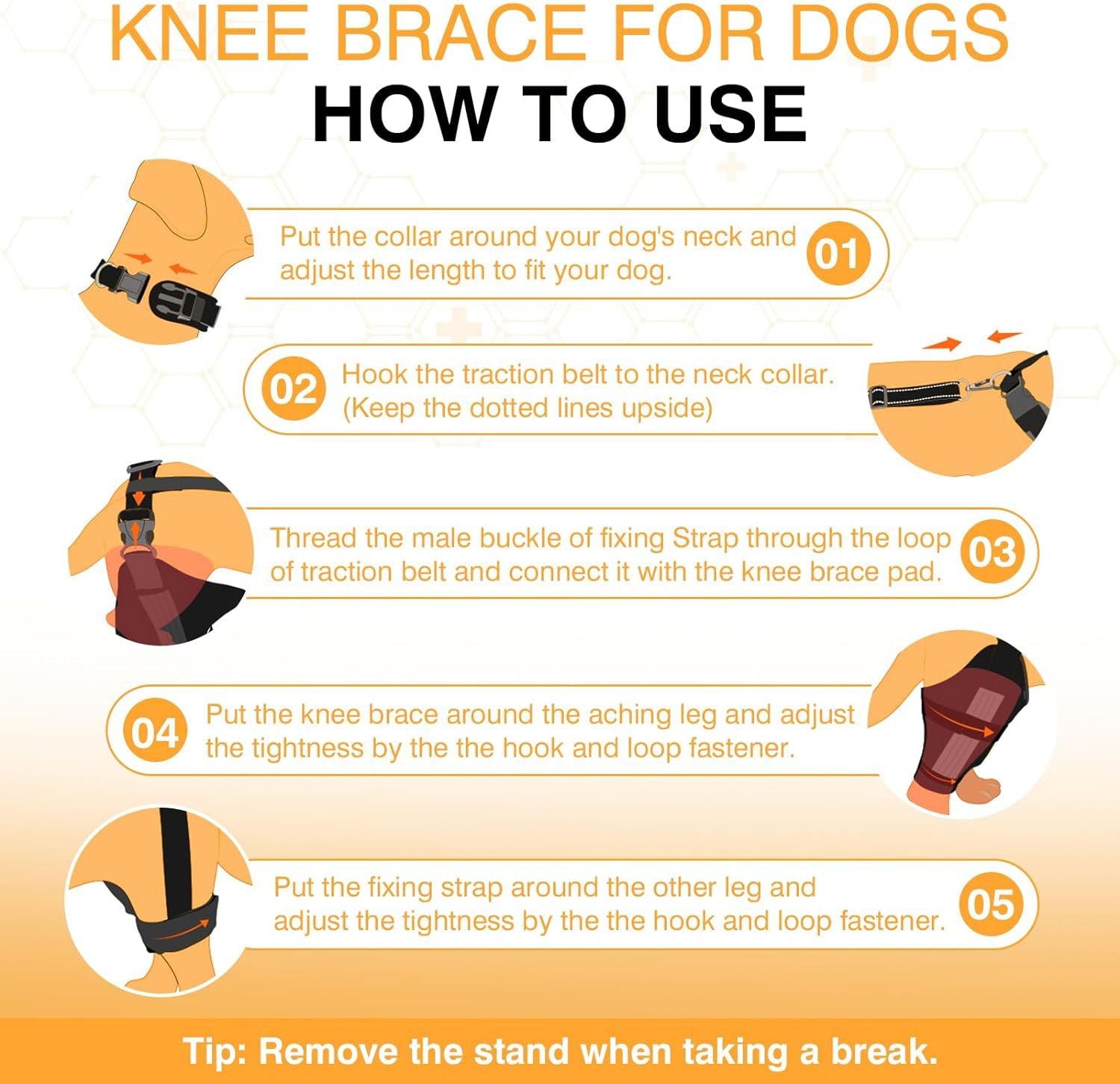 Dog Leg & Knee Support Brace - photo 4