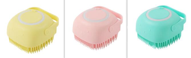 Silicone Bath Massage Gloves for Pets - photo 2