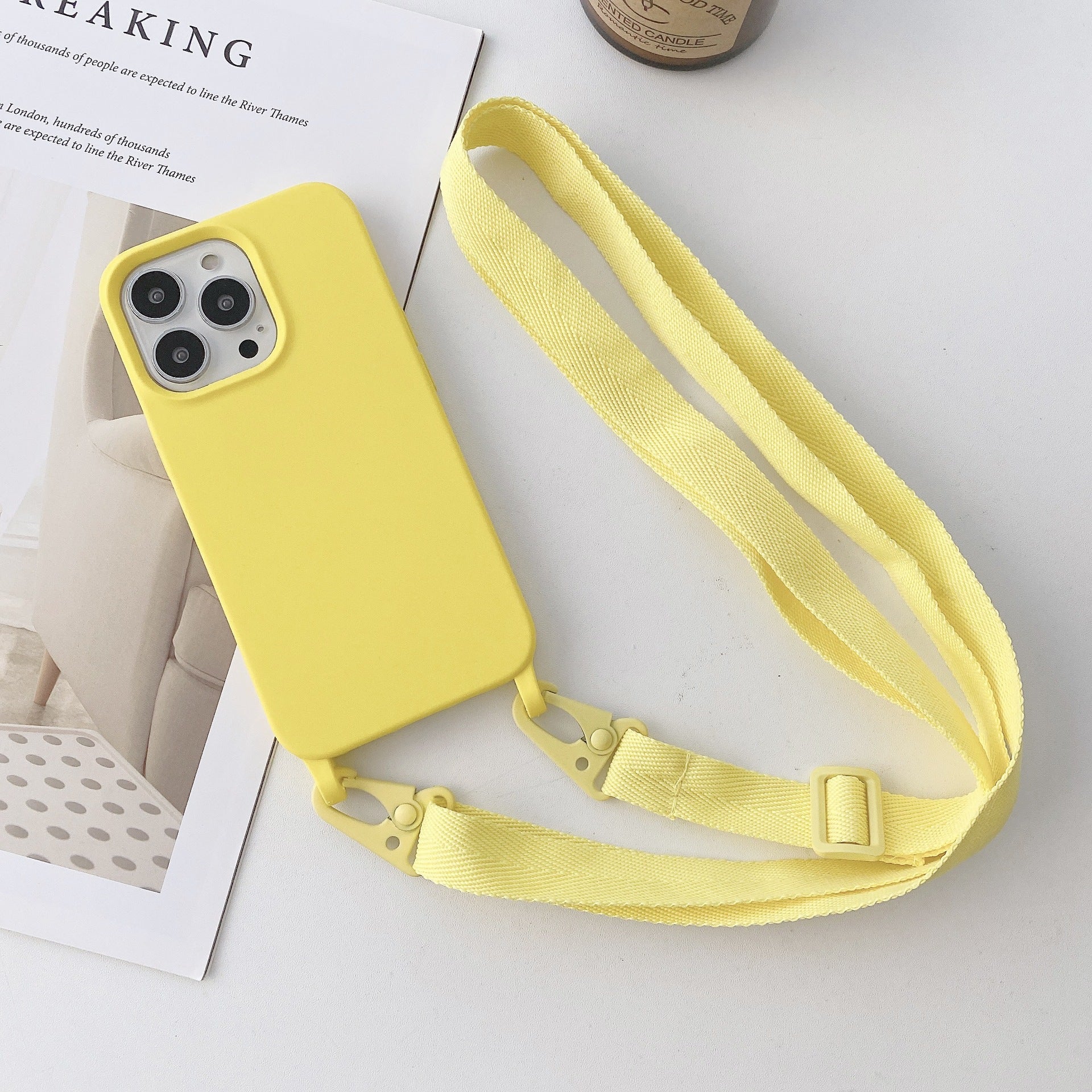 Silicone Crossbody Lanyard Case - photo 7