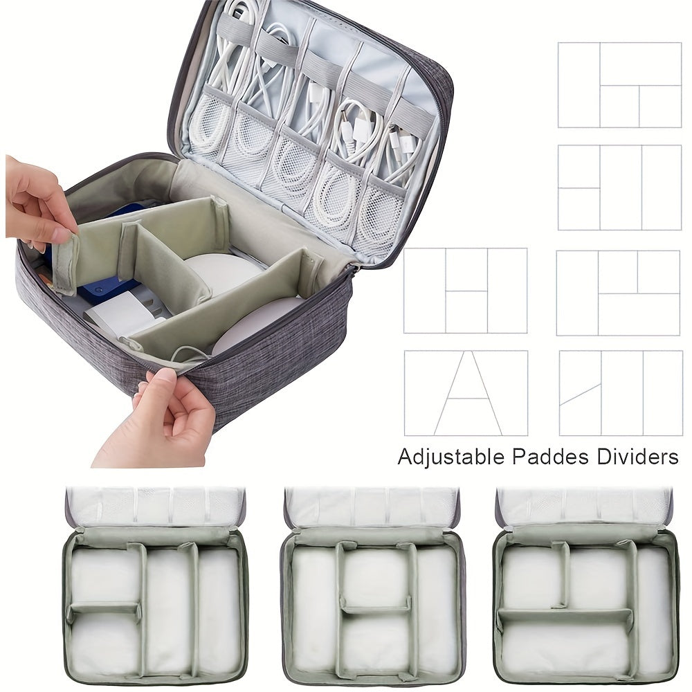 Waterproof Travel Cable Organizer Bag - photo 6