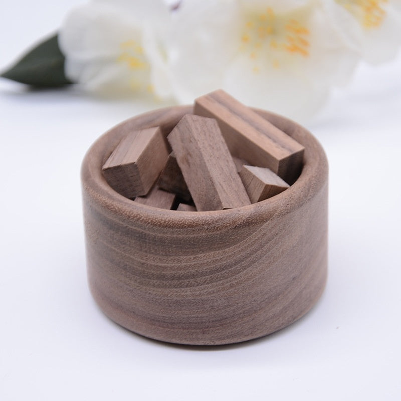 Small Firewood Pile Essential Oil Wood Aromatherapy Aroma Diffuser Black Walnut Beech Wood Car Decorations - photo 15