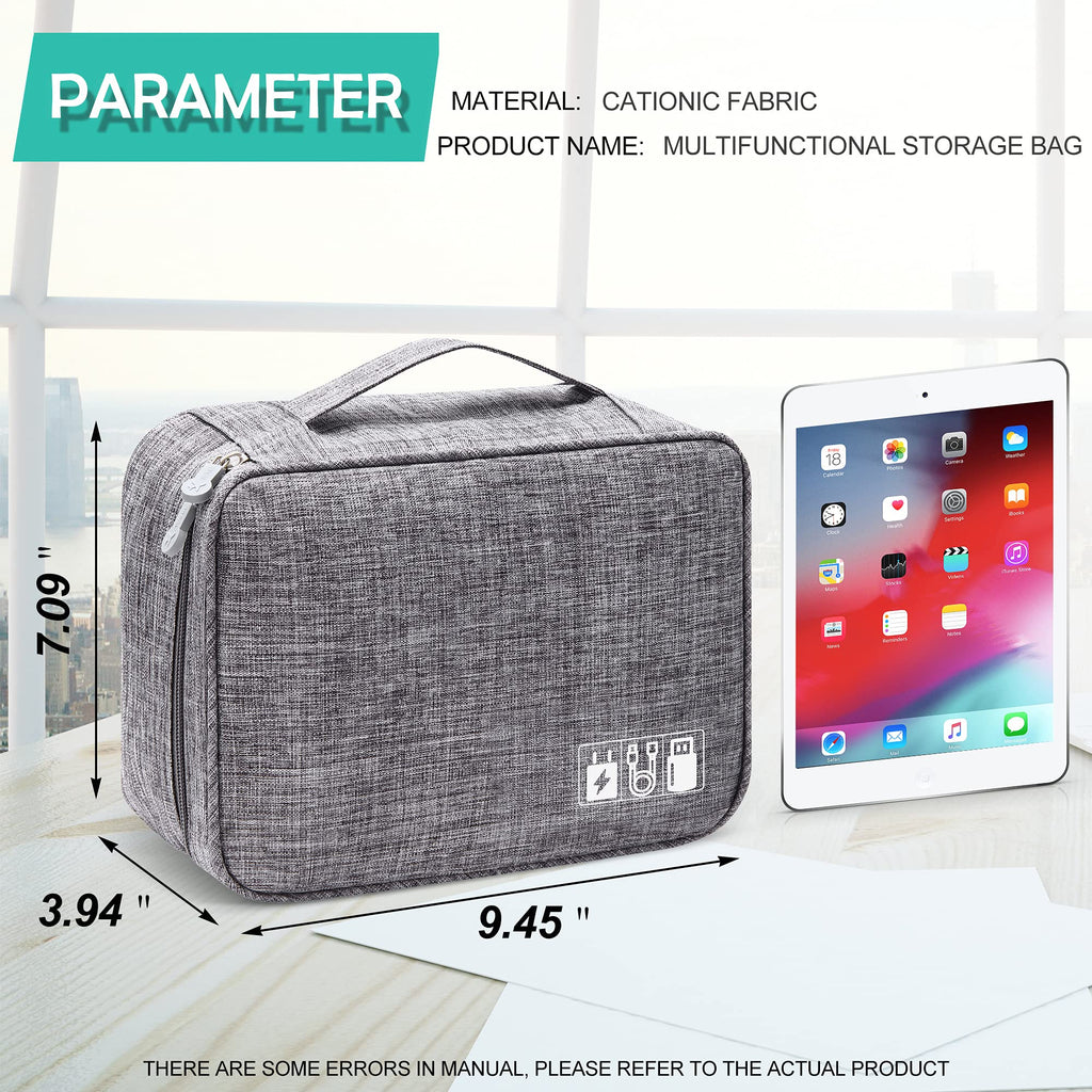 Waterproof Travel Cable Organizer Bag - photo 2