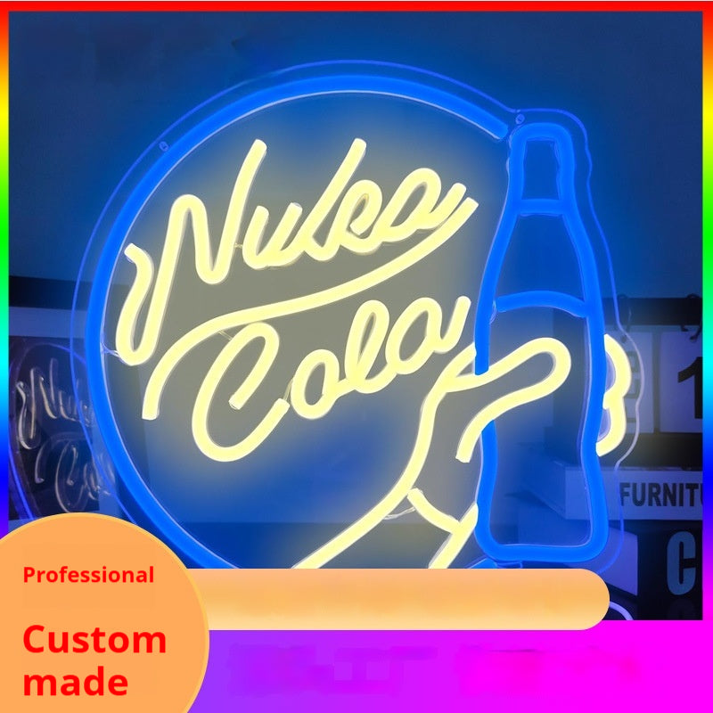 Modeling Neon Light Luminous Character Billboard Creative Light Bar - photo 3