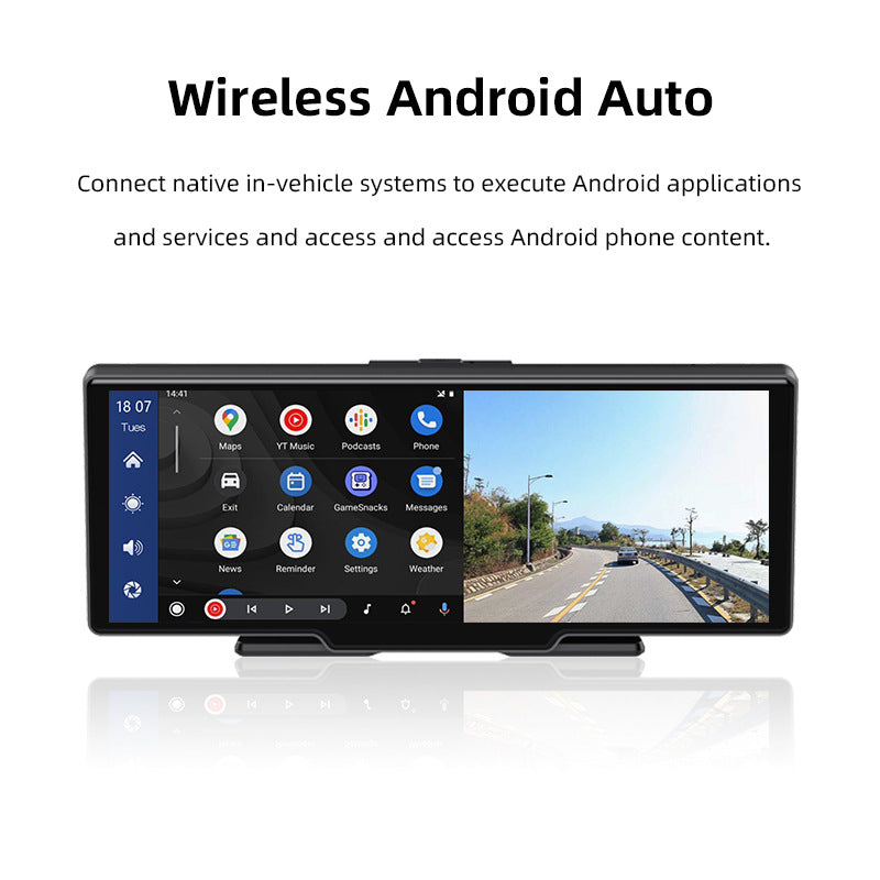 10.26" Wireless CarPlay Screen with Dash Cam - photo 8