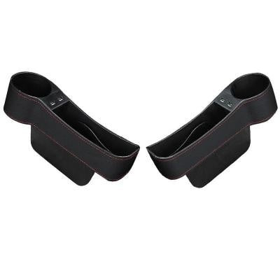 Dual USB charger multifunctional car storage box - photo 3