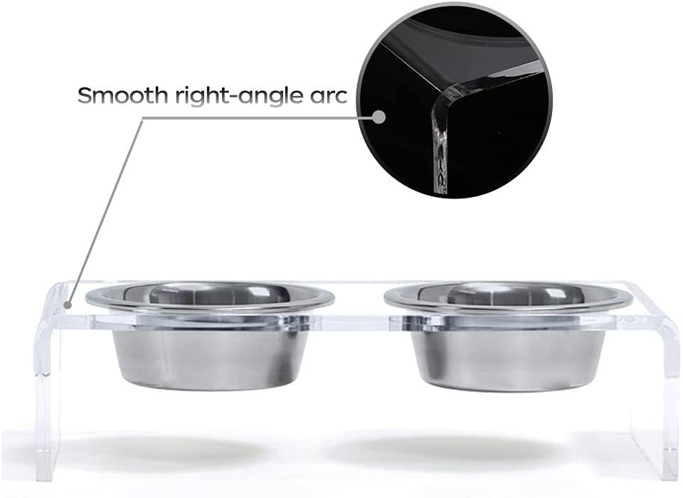 Elevated Acrylic Pet Feeder - photo 14