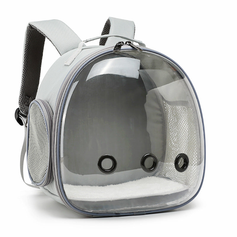 Pet Backpack Hamster Carrier Transparent Small Animal Carrier Guinea Pig Backpack Sugar Glider Ferret Pet Bag Rabbit Bunny Cage - photo 7