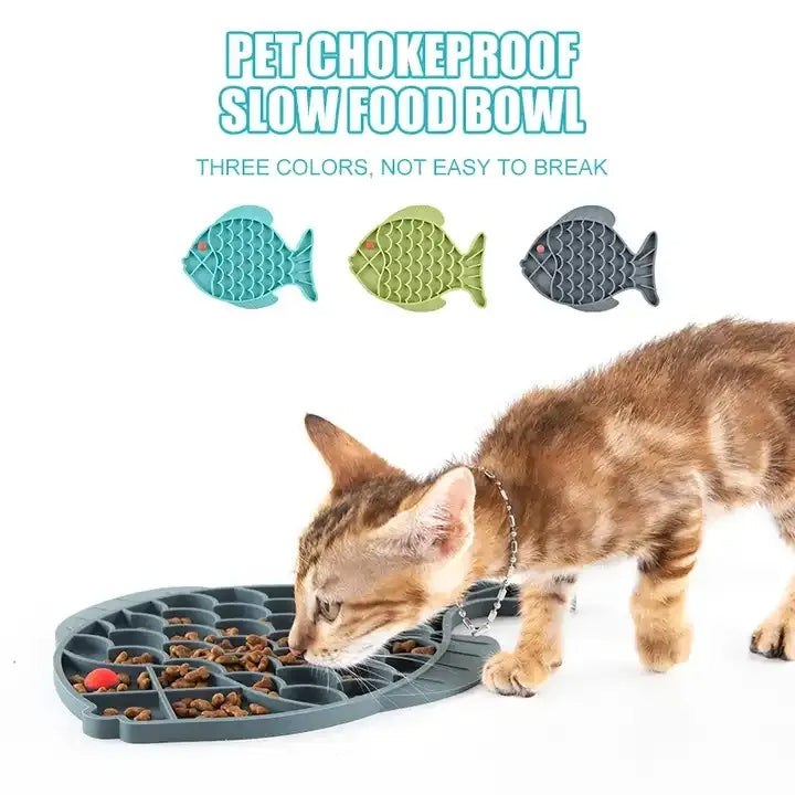 Silicone Lick Mat For Pet Dogs Slow Food Plate Rice Bowl For Small Medium Dog Anti Gulping Choking Feeder Puppy Treat Dispenser - photo 4