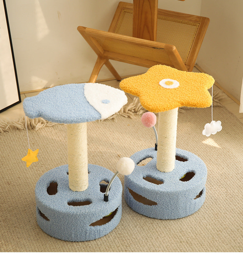 Kitten Cat Climbing Frame Small Cat Scratching Post Sisal Scratching Board - photo 4