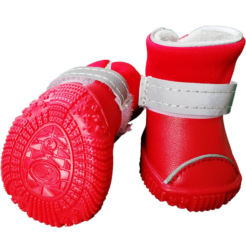 Small Dog Pet Dog Waterproof Rain Boots - photo 2