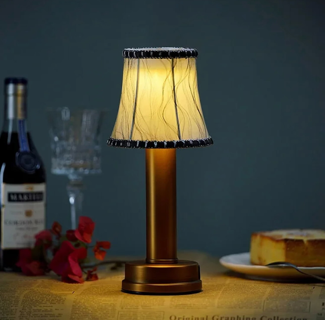 Led Rechargeable Desk Lamp Eye Protection Atmosphere - photo 3