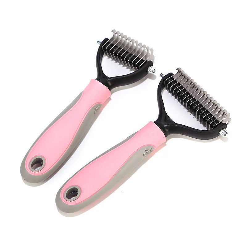 Stainless Double-Sided Dematting Comb - photo 3