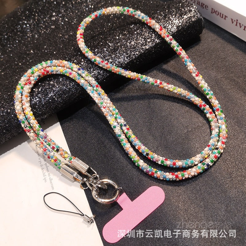 Rhinestone Crossbody Phone Lanyard - photo 4
